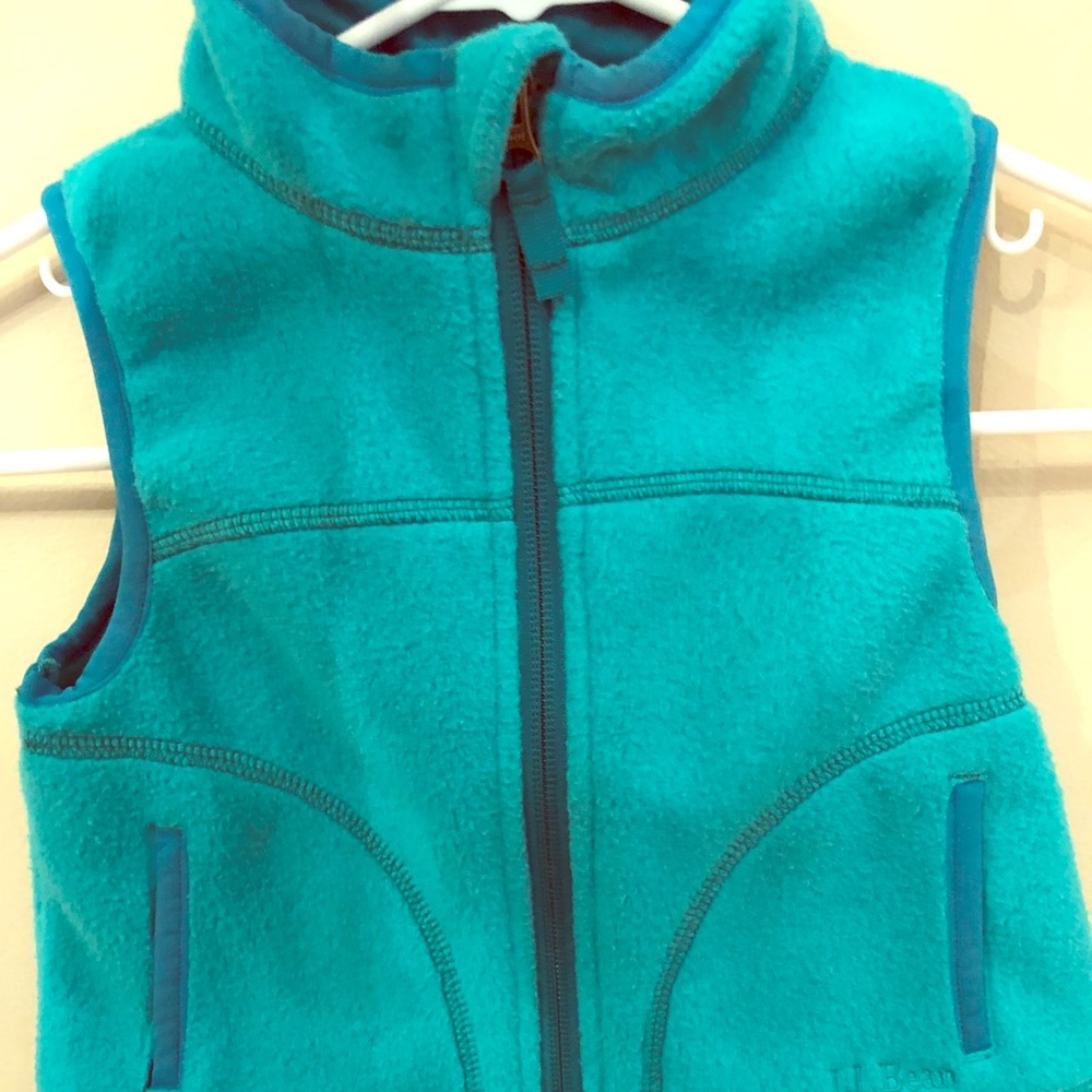 LL bean fleece vest